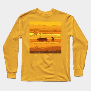 Haiku about a peasant and a bull Long Sleeve T-Shirt